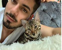 Mourad has some unconditional love for animals and likes to spend his leisure time around them.